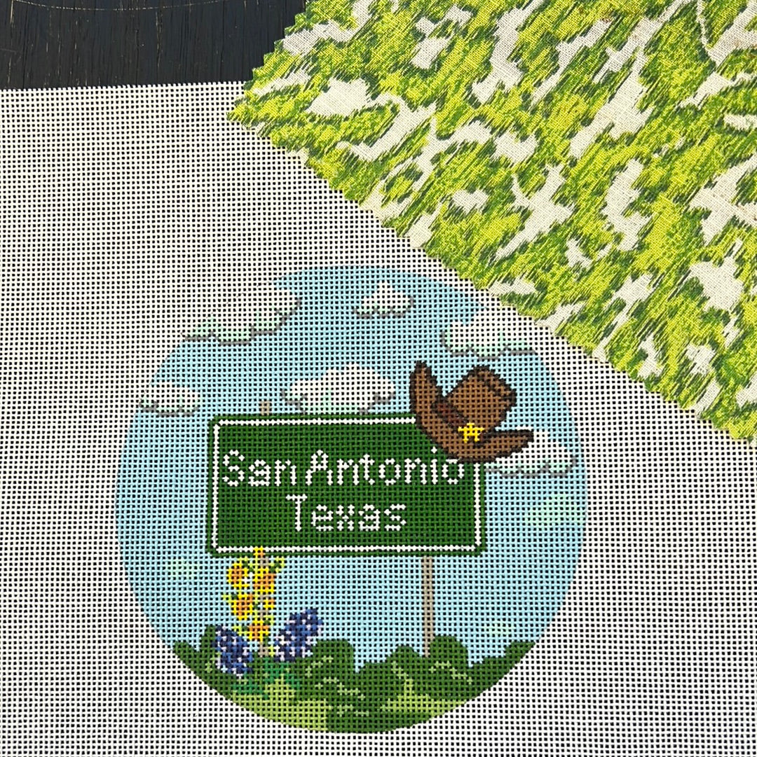 PREORDER Signs of Texas San Antonio Chaparral Needlework