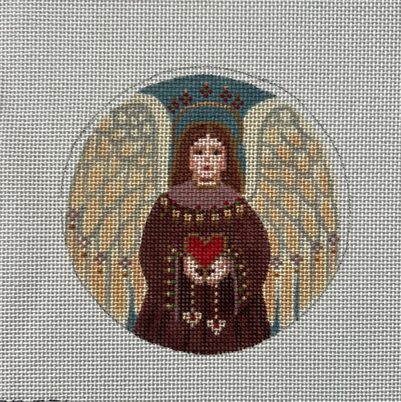 TTOR221 - Heart Angel Ornament