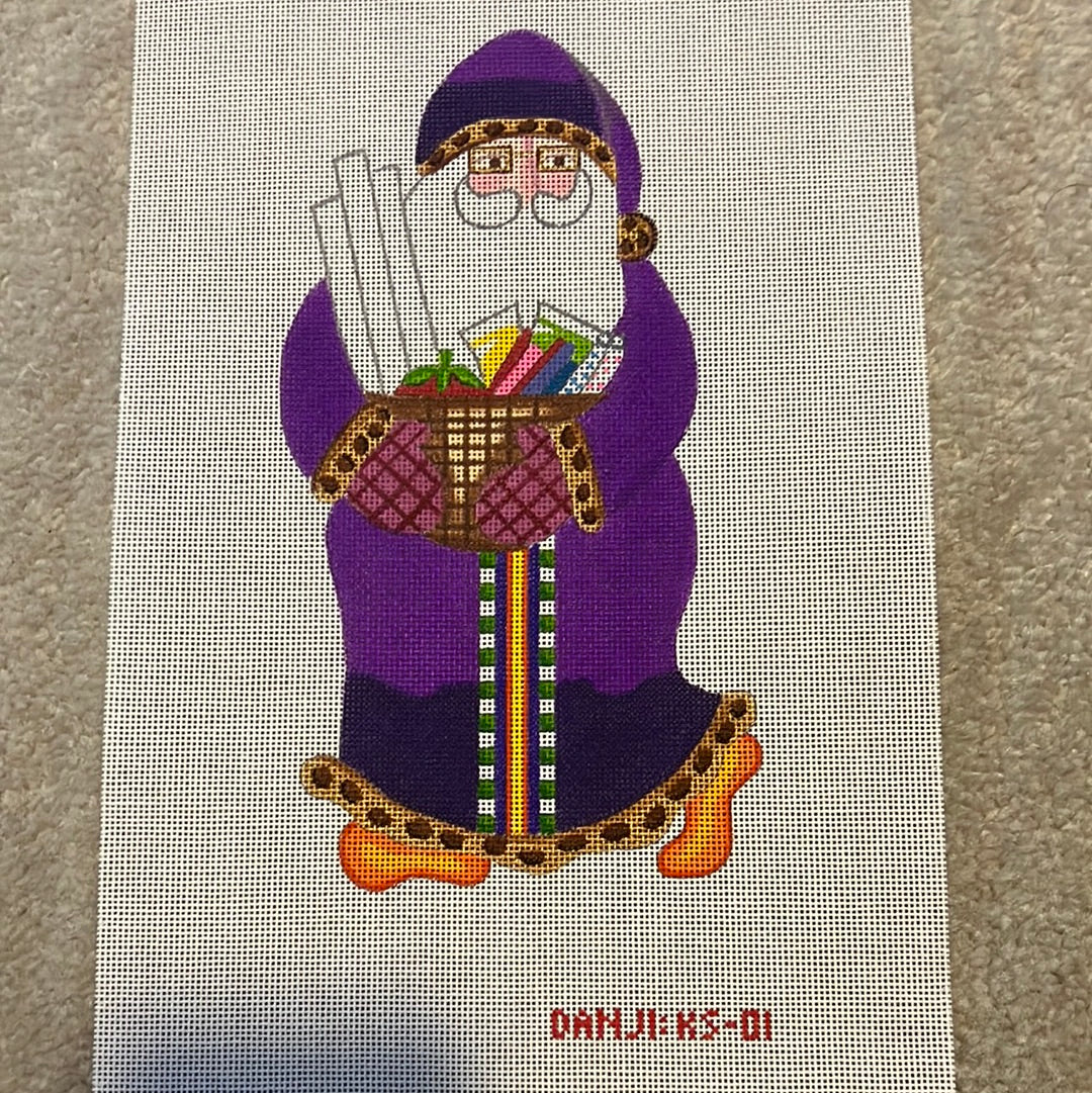 Katie's DesignsKS01 (Needlepoint Santa) Chaparral Needlework