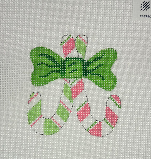 Little Bits: Candy Canes with Stitch Guide