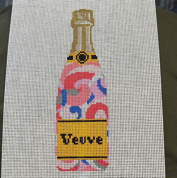 Veuve Bottle - Pink Swirl
