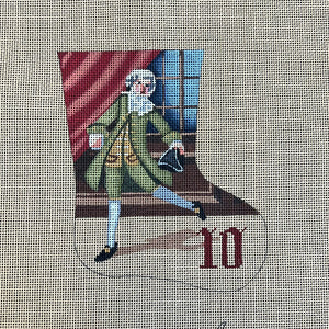 TTAXO211 - Lord Leaping, Day 10, mini stocking  #18