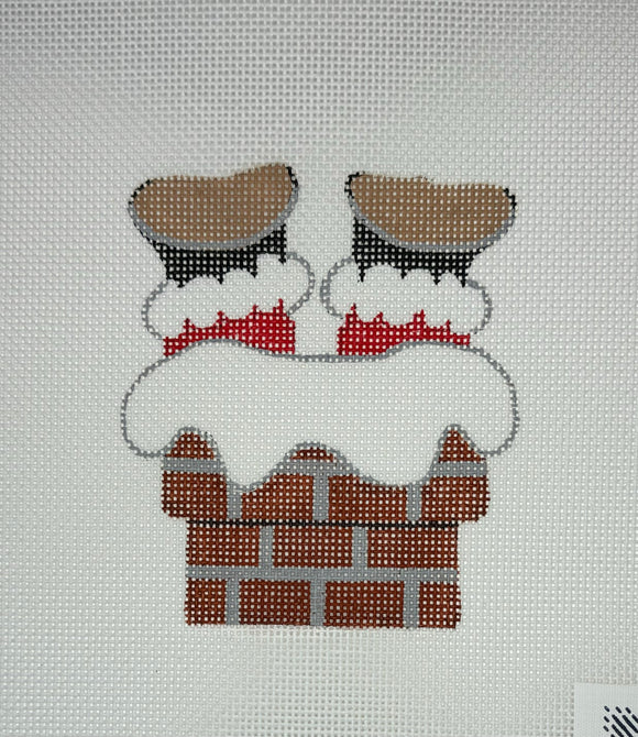 Little Bits: Chimney Santa with Stitch Guide