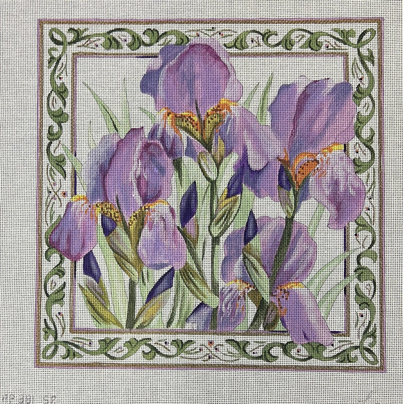 TTAP381, purple Iris, 13 mesh, 14.74x14.75