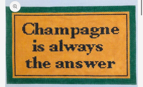 Champagne Is Always the Answer