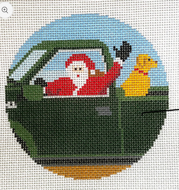 Pickup Driving Santa