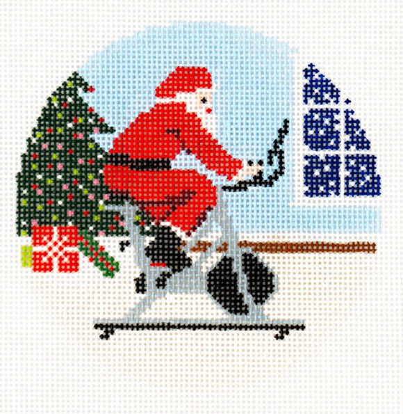 Sporty Santa - Spinning