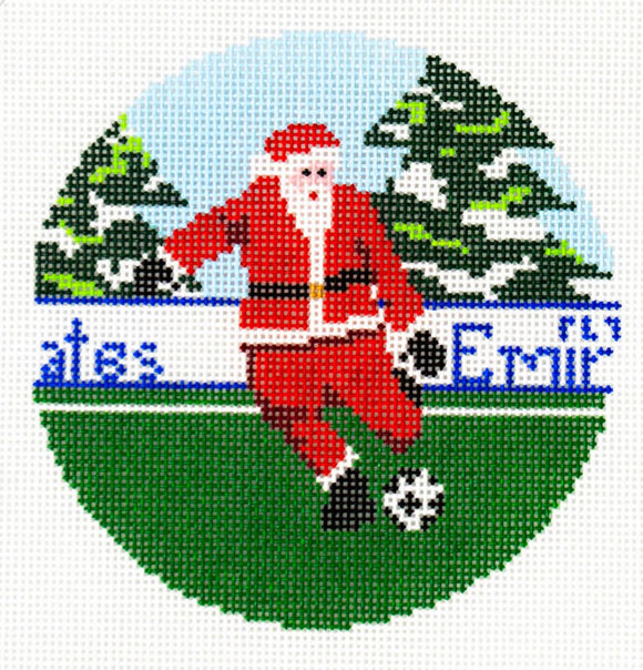 Sporty Santa -- Soccer