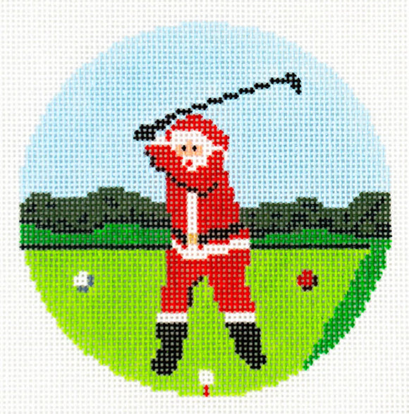 Sporty Santa - Golf