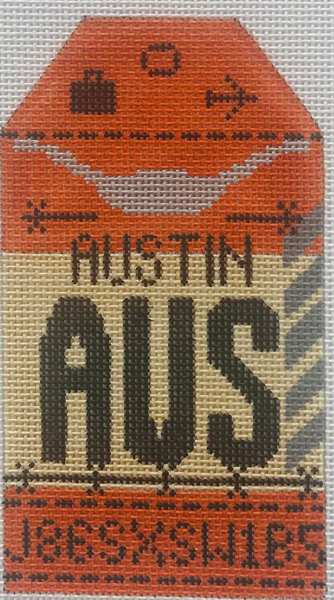 Austin Luggage Tag Chaparral Needlework