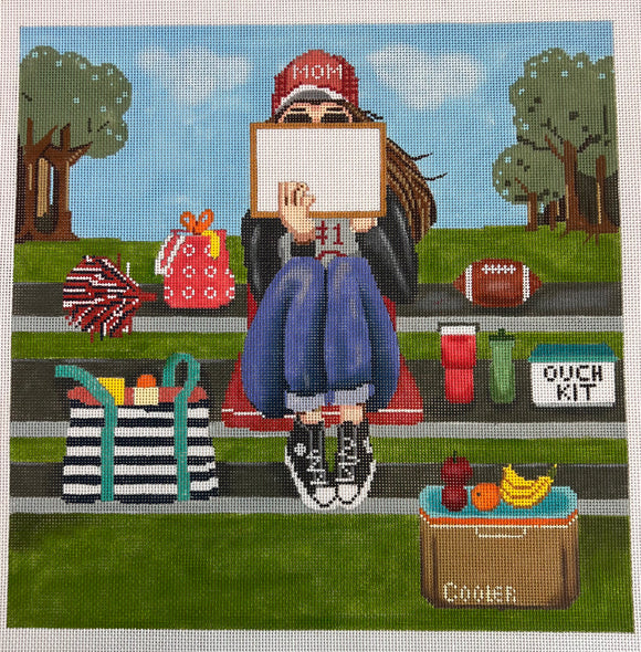 Stitching Girl Football Mom-Alice Peterson Trunk Show 2022