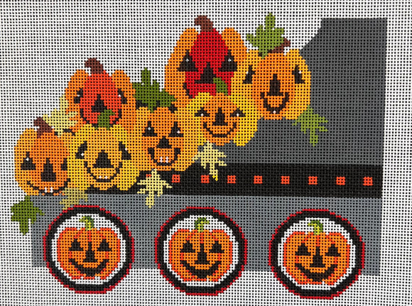 Halloween Train - Pumpkins