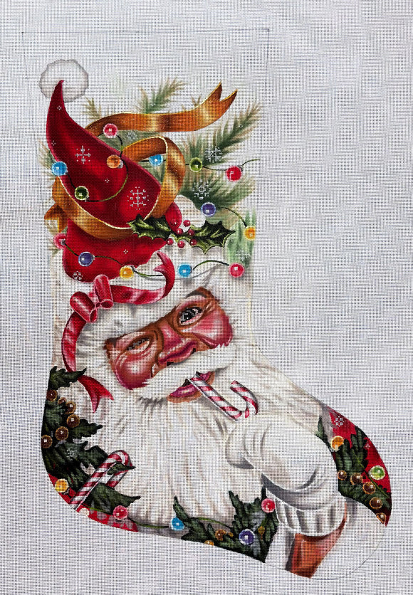 TTAXS367 - Decorated Santa Stocking