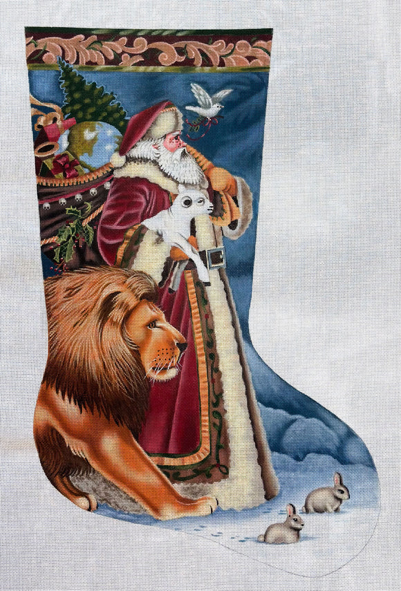 LGDAXS453 - Santa Peace Stocking