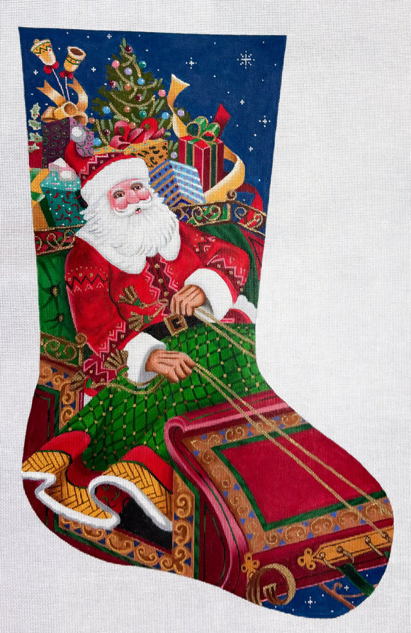 TTAXS292 - Santa’s On His Way Stocking