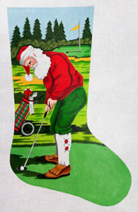 TTAXS150 - Santa Golf Stocking