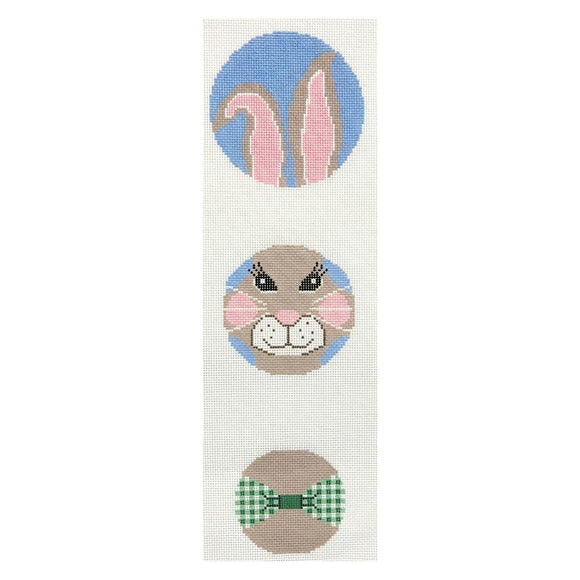 Bowtie Bunny Dangle Ornament Set