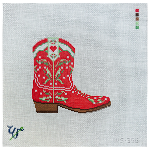 Red Snow Drop Boot