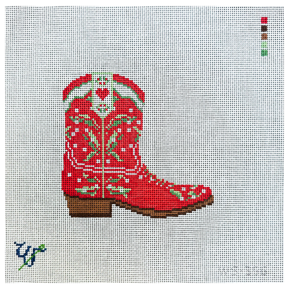 Red Snow Drop Boot