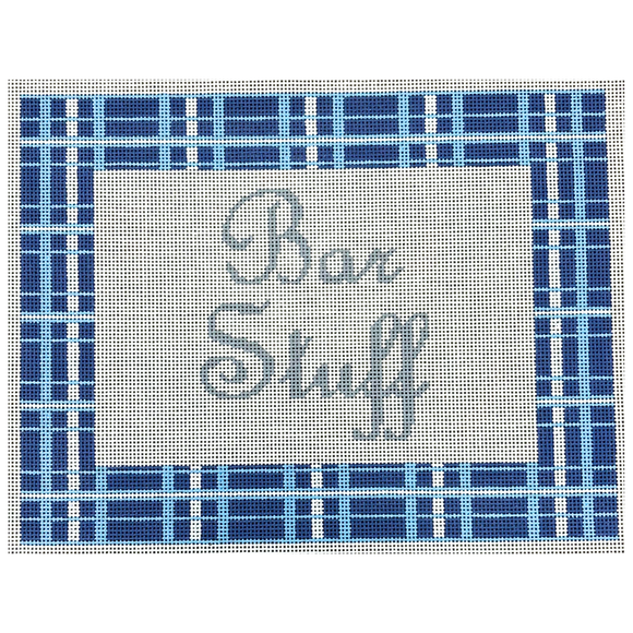 Bar Stuff - Blue/White Plaid