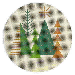 Trees 5.5” Round