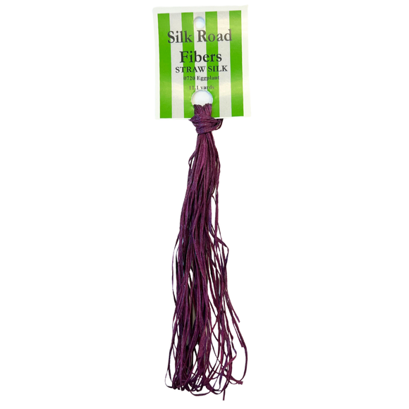 Straw Silk (0720-Eggplant)