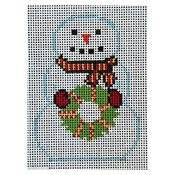 Snowman-Wreath