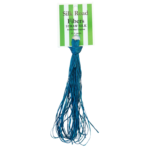 Straw Silk (0130-Blue Lagoon)