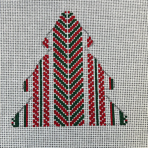 Ticking Tree 3.5" - Christmas Trees (includes stitch guide by Patricia Sone) - WSTS Sep23