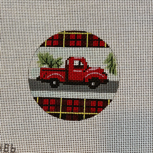 Red Truck on Plaid - APTS Feb24