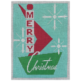 Retro Merry Christmas Sign