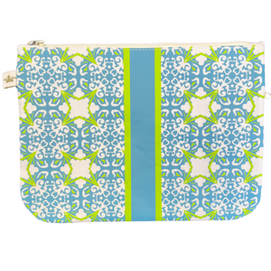 Wet/Dry Tool Bag - Palace Tile Blue/Lime