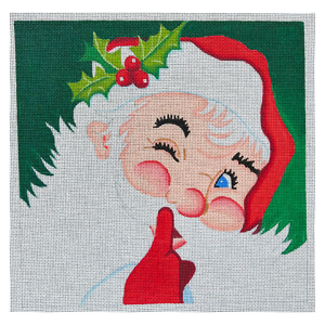 Large Santa Winking