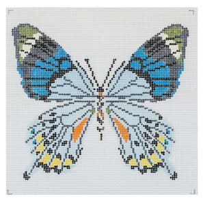 Blue Gray Butterfly - 13 Mesh