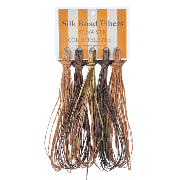 Straw Silk - Color Palettes (9202-Cowboy Copper)