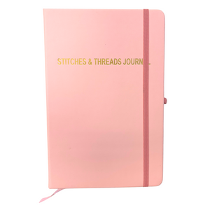 Stitches & Threads Journal - Pink