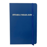 Stitches & Threads Journal - Navy