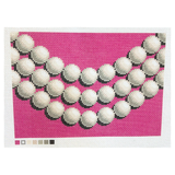 Pearl Clutch - Fuchia