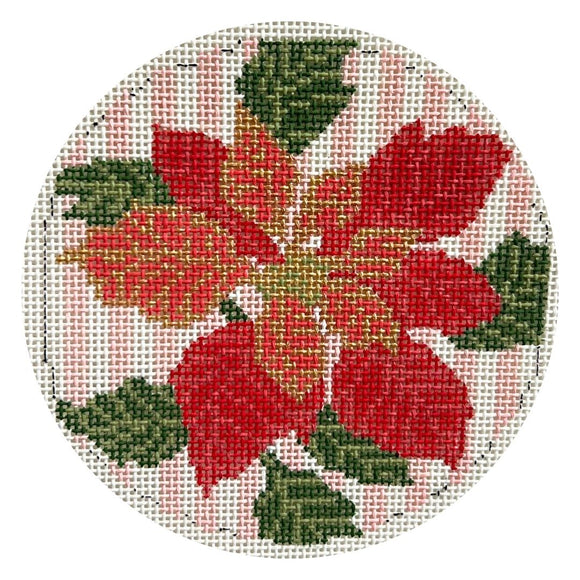 Poinsettia Round