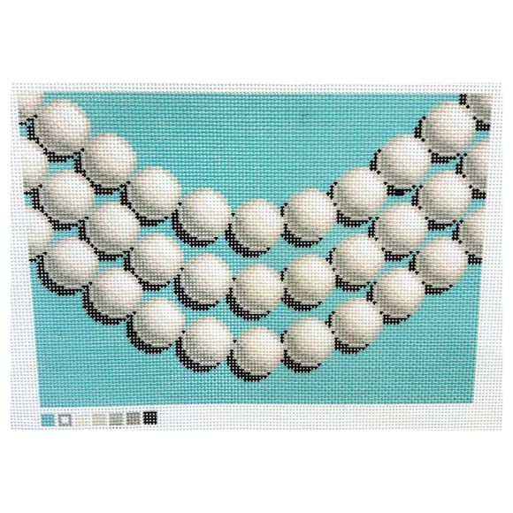 Pearl Clutch - Teal Blue