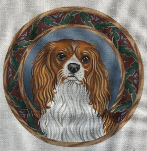 TTAP317 - King Charles Spaniel Blenheim #13