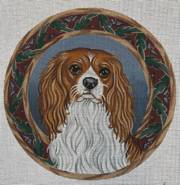 TTAP317 - King Charles Spaniel Blenheim #13