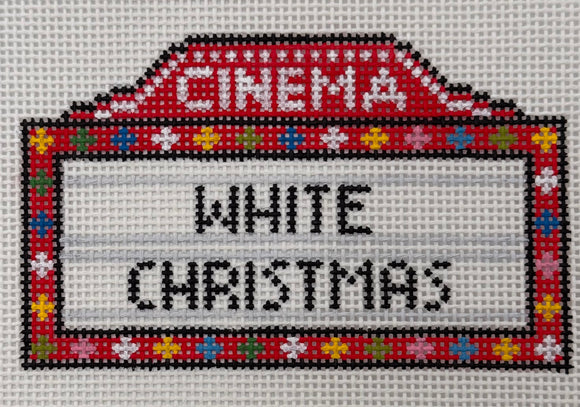 White Christmas Marquee