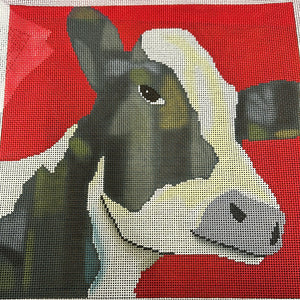 Cow on Red