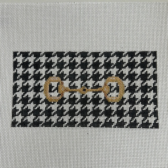 ATis603 - Gold Bit on Houndstooth InsertAssociated Talents Trunk Show May24