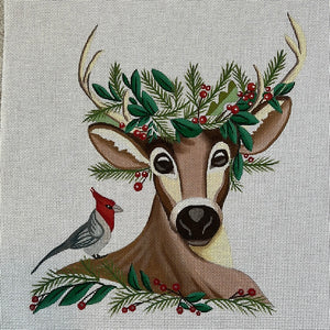 Deer Bust with Bird - APTS Feb24