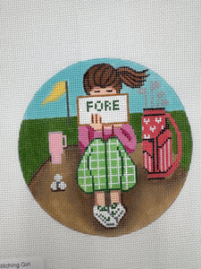 Golf Stitching Girl