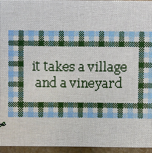 It Takes A Vilage - Blue - Signs & Sayings - WSTS Sep23