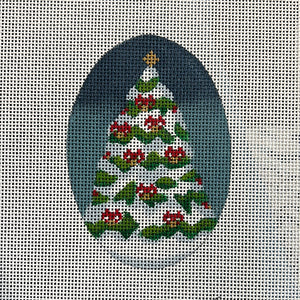 TTOR167-13 - Tree and Red Bows Ornament