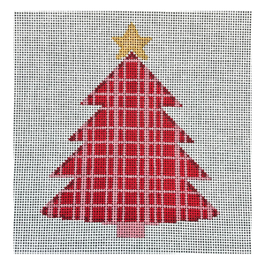 Pink/Red Plaid - Tree